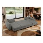 Narożnik AXEL U - uniwersalny - szary, struktura