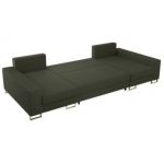 Narożnik DORIAN U - uniwersalny - zielony, boucle