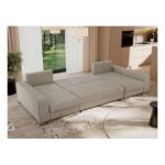 Narożnik DORIAN U - uniwersalny - beżowy, struktura