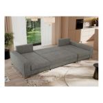 Narożnik DORIAN U - uniwersalny - szary, struktura