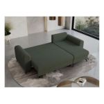 Narożnik HUGO L - uniwersalny - zielony, boucle