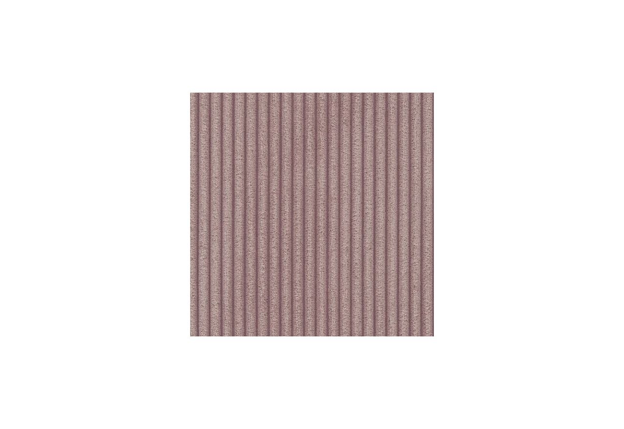 Narożnik HUGO L - uniwersalny - różowy, sztruks