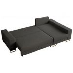 Narożnik DORIAN L - uniwersalny - ciemnoszary, boucle