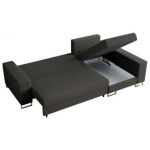 Narożnik DORIAN L - uniwersalny - ciemnoszary, boucle