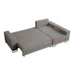 Narożnik DORIAN L - uniwersalny - jasnoszary, boucle