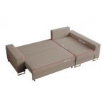 Narożnik DORIAN L - uniwersalny - jasnobrązowy, boucle