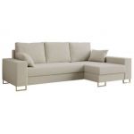 Narożnik DORIAN L - uniwersalny - kremowy, boucle