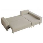 Narożnik DORIAN L - uniwersalny - kremowy, boucle