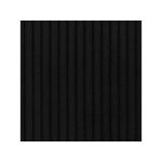 Narożnik DORIAN L - uniwersalny - czarny, sztruks