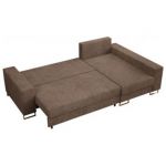 Narożnik DORIAN L - uniwersalny - jasnobrązowy, sztruks