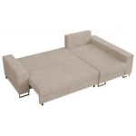 Narożnik DORIAN L - uniwersalny - beżowy, sztruks