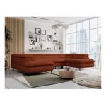 Narożnik PETER U - Lapit 44 - pomarańczowy - OUTLET