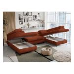 Narożnik PETER U - Lapit 44 - pomarańczowy - OUTLET