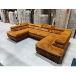 Narożnik PETER U - Lapit 44 - pomarańczowy - OUTLET