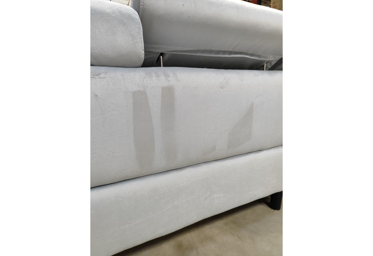 Narożnik PETER L - Paros 05 - jasny szary - OUTLETU