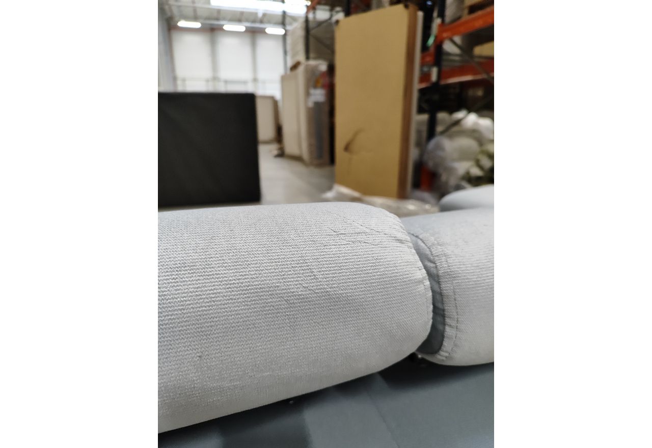 Narożnik PETER L - Paros 05 - jasny szary - OUTLETU