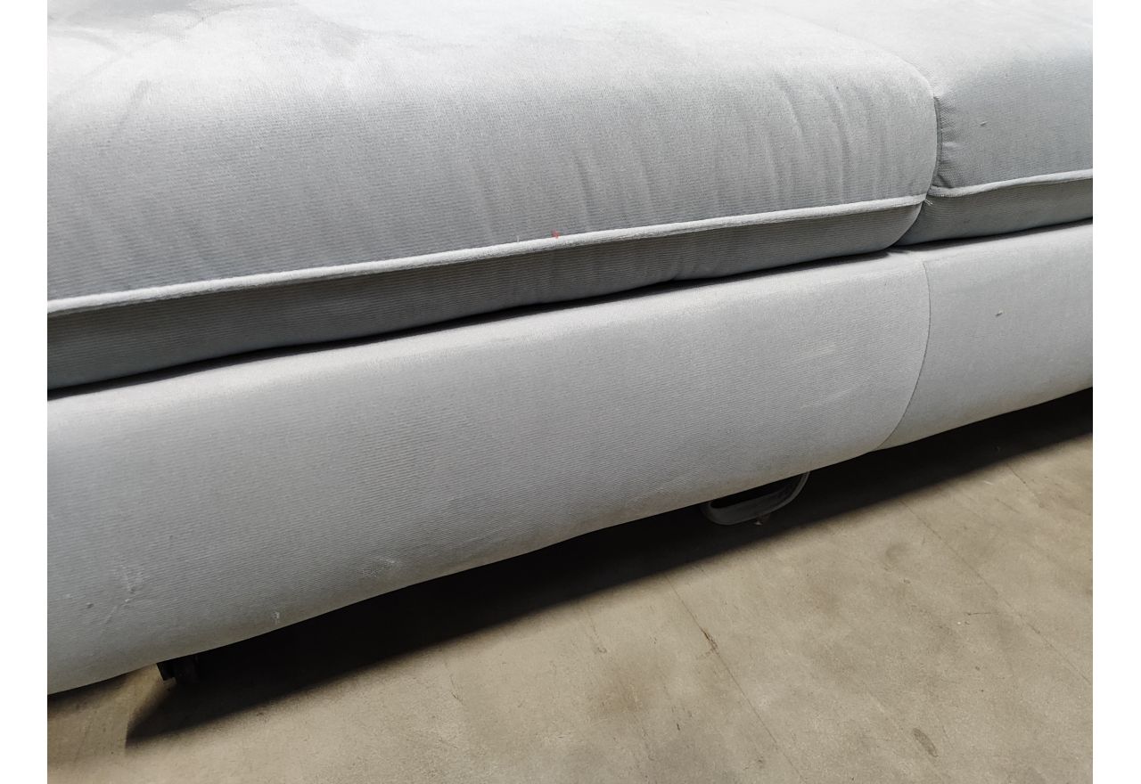 Narożnik PETER L - Paros 05 - jasny szary - OUTLETU