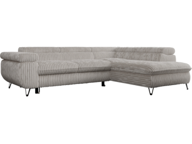 Narożnik PETER L - Tilia 86 - szary - OUTLET