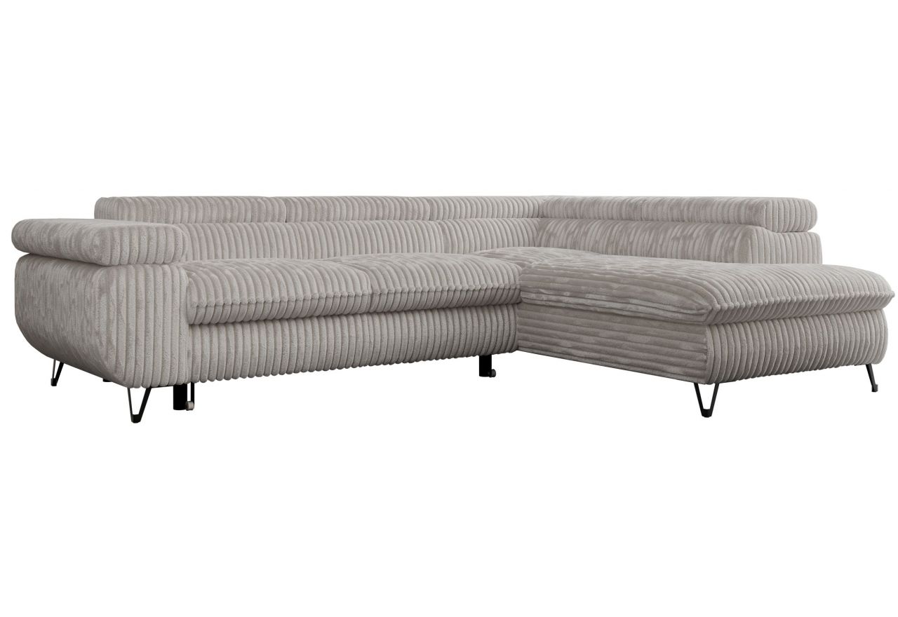 Narożnik PETER L - Tilia 86 - szary - OUTLET