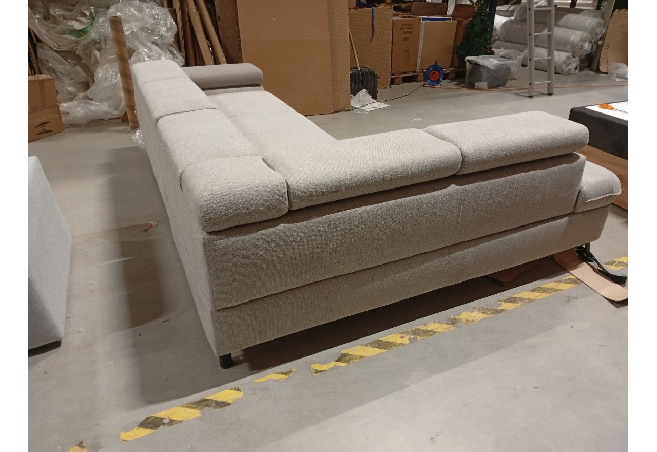 Narożnik PETER L - Matana 17 - beżowy - OUTLETU