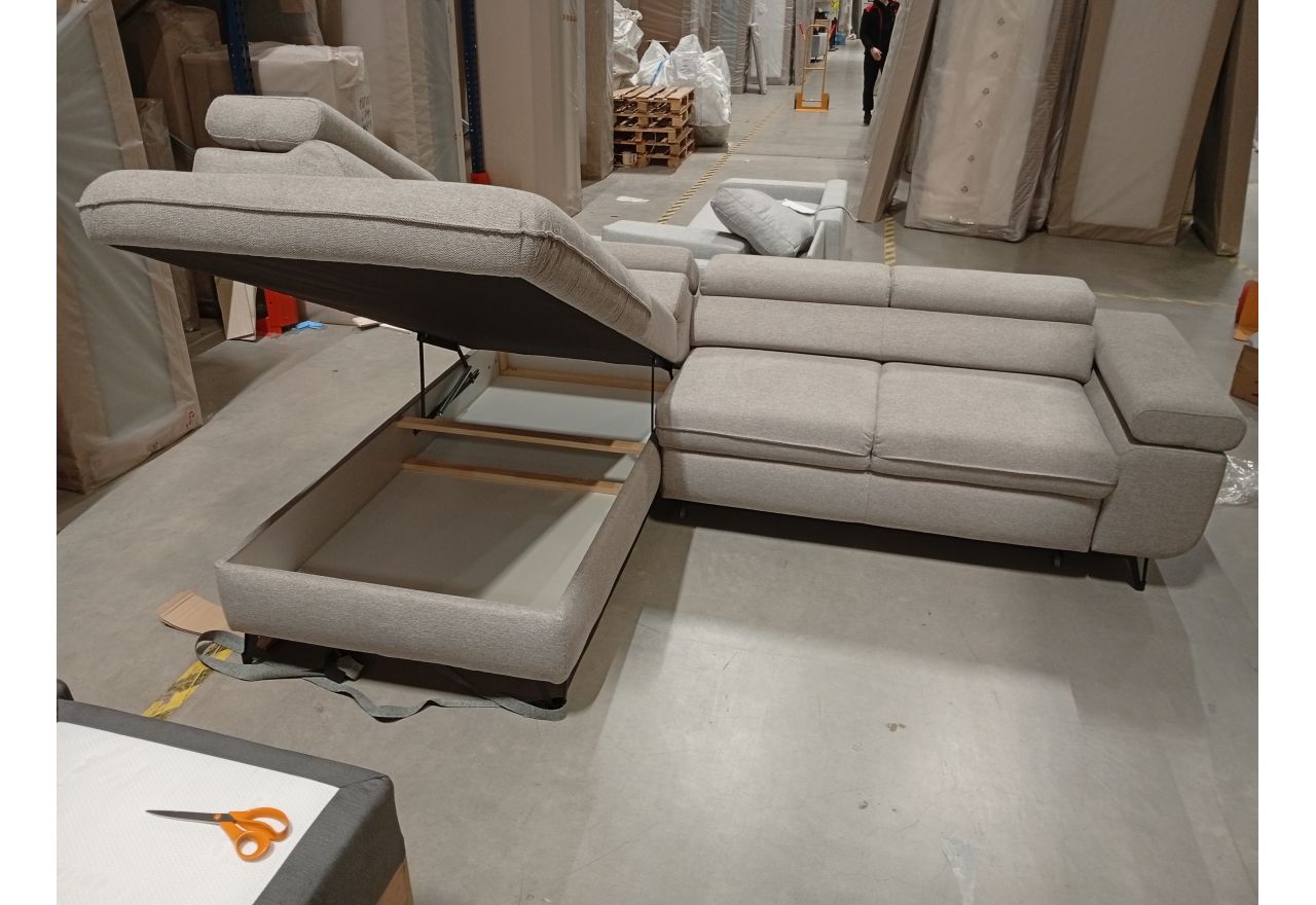 Narożnik PETER L - Matana 17 - beżowy - OUTLETU