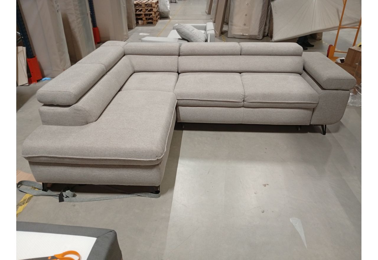 Narożnik PETER L - Matana 17 - beżowy - OUTLETU