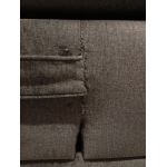 Łóżko kontynentalne VITTORIA 200x200 - Monolith 92 - ciemny szary - OUTLETU