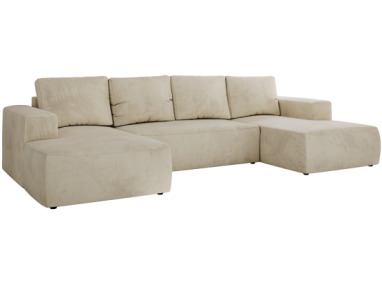 Narożnik TRENTINO U - Monolith 02 - beżowy - OUTLET