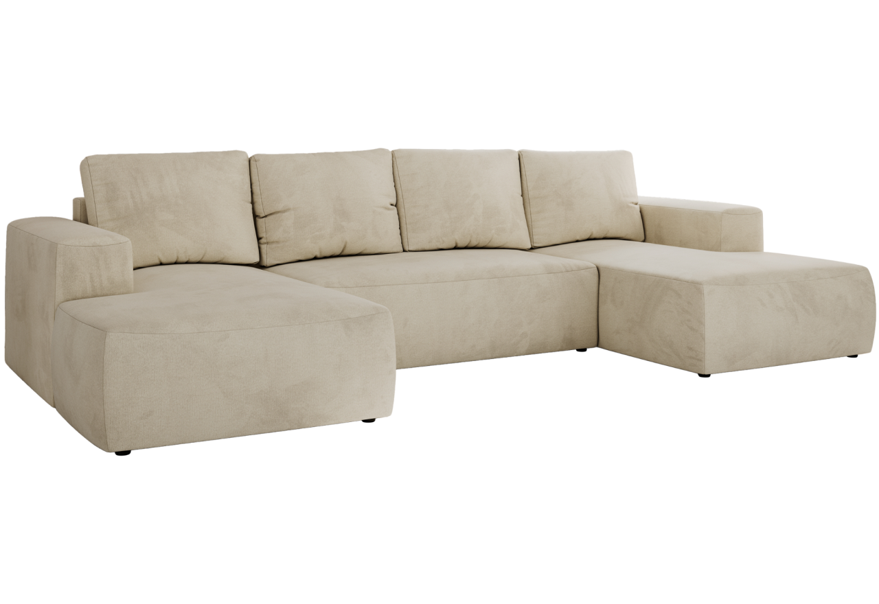 Narożnik TRENTINO U - Monolith 02 - beżowy - OUTLET