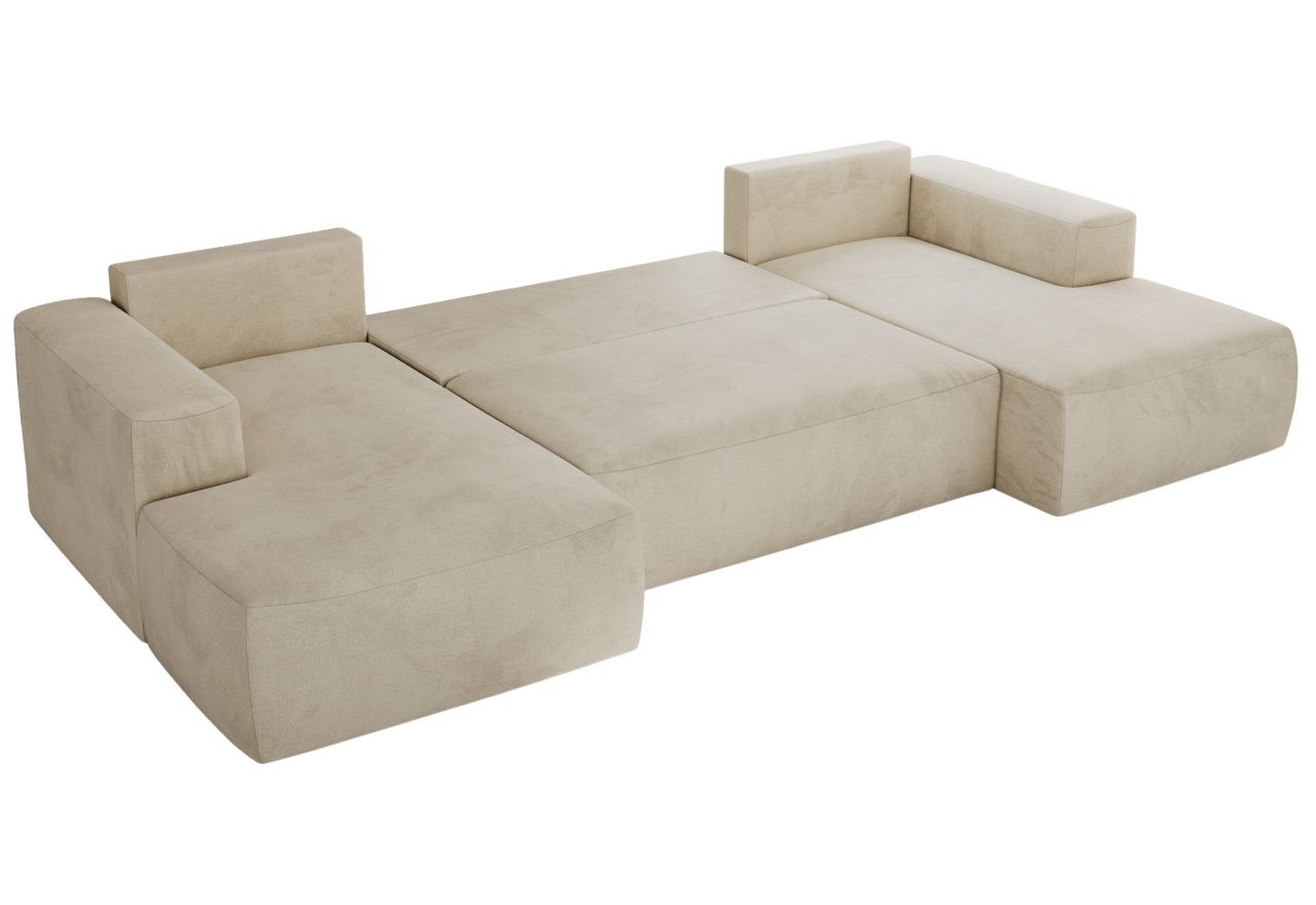 Narożnik TRENTINO U - Monolith 02 - beżowy - OUTLET