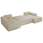 Narożnik TRENTINO U - Monolith 02 - beżowy - OUTLET