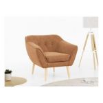 Fotel PIRS - Matana 08 - pomarańczowy - OUTLET