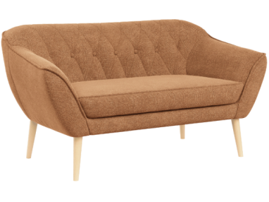Sofa PIRS 2 - Matana 08 - pomarańczowy - OUTLET