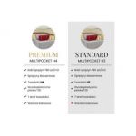 Łóżko kontynentalne TILIANO DUO 90x200 - H4 - ciemnozielony, sztruks - strona prawa - topper Visco