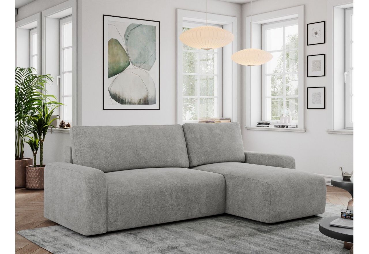 Narożnik ARGOS L - Matana 01 - jasny szary - OUTLETU