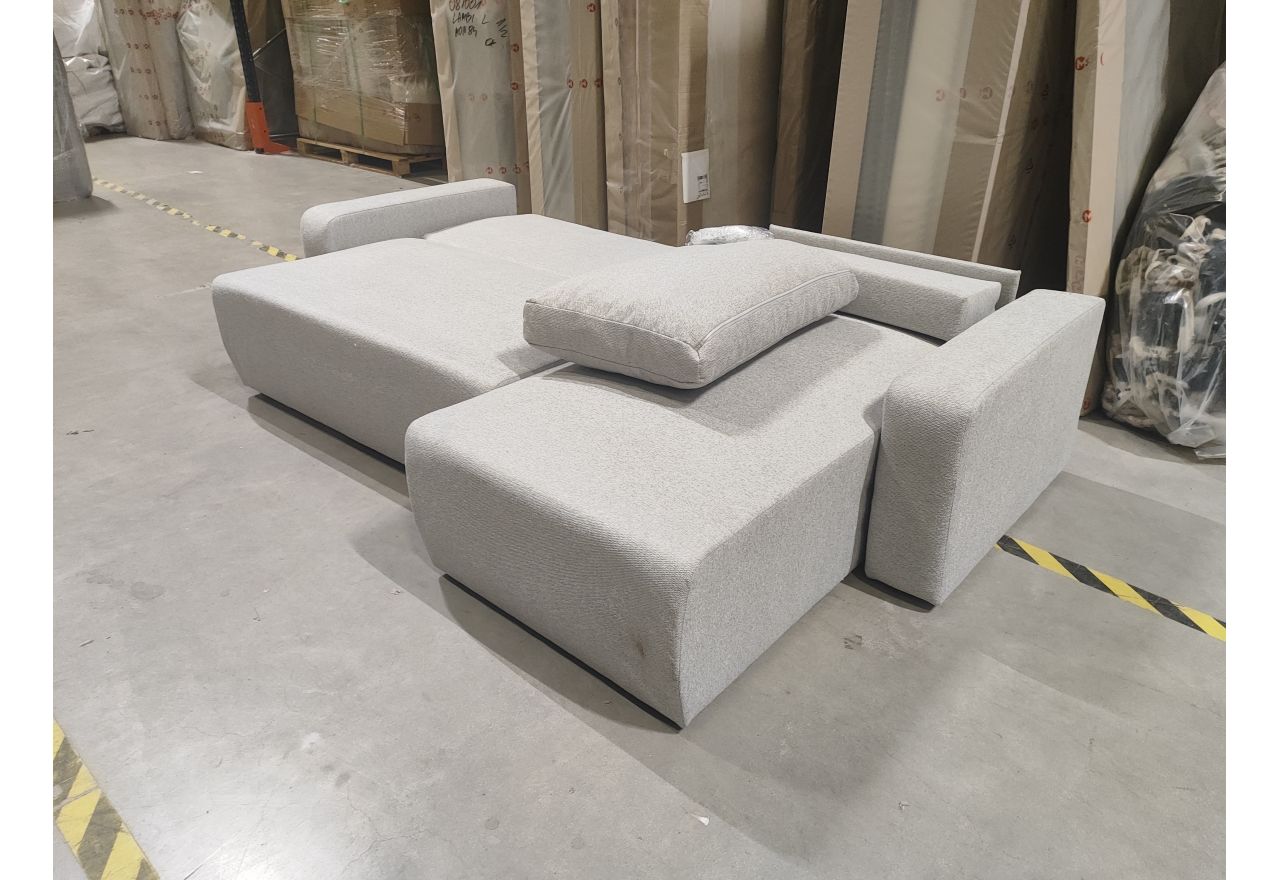 Narożnik ARGOS L - Matana 01 - jasny szary - OUTLETU