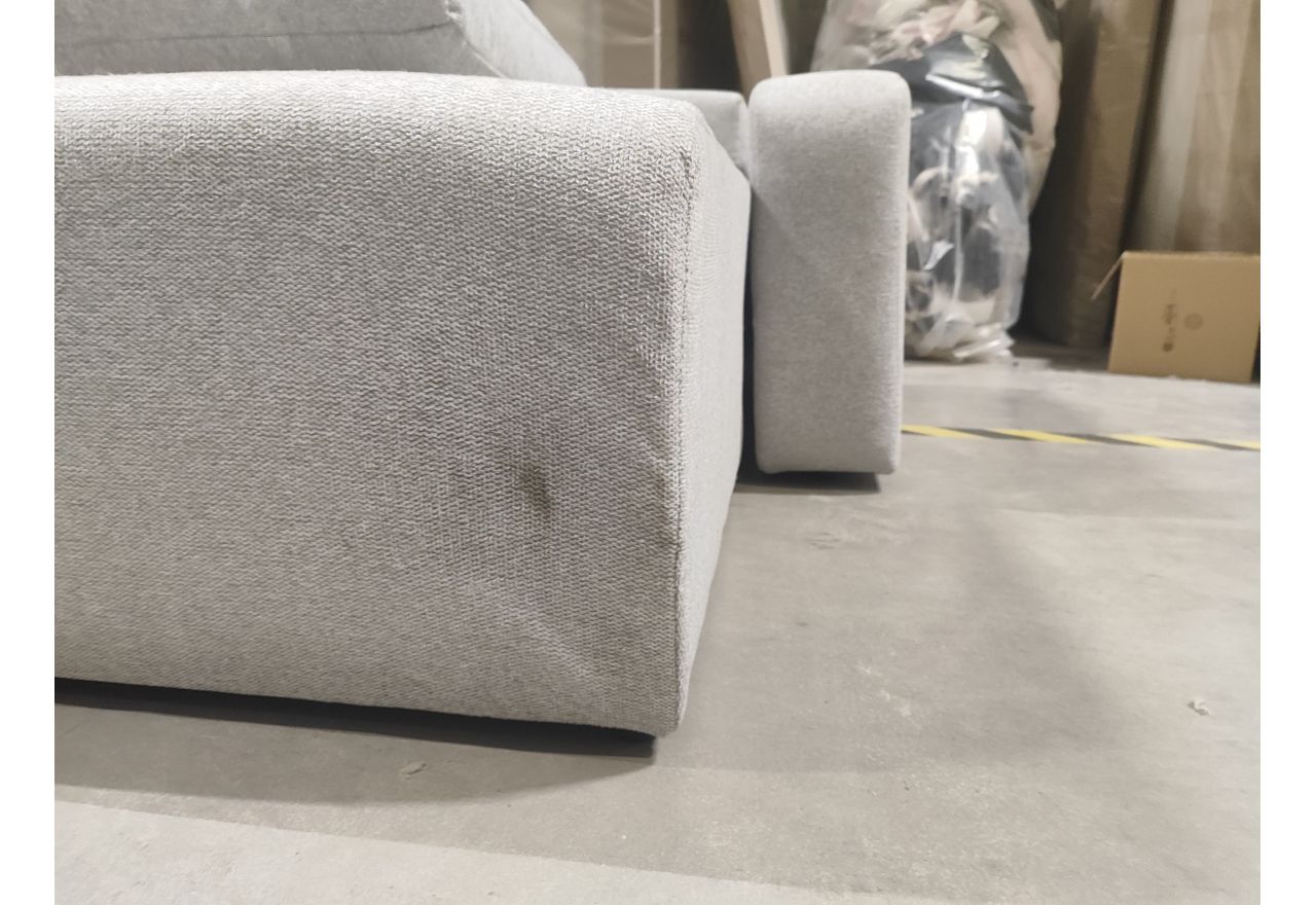 Narożnik ARGOS L - Matana 01 - jasny szary - OUTLETU