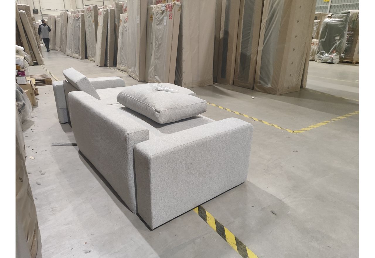 Narożnik ARGOS L - Matana 01 - jasny szary - OUTLETU