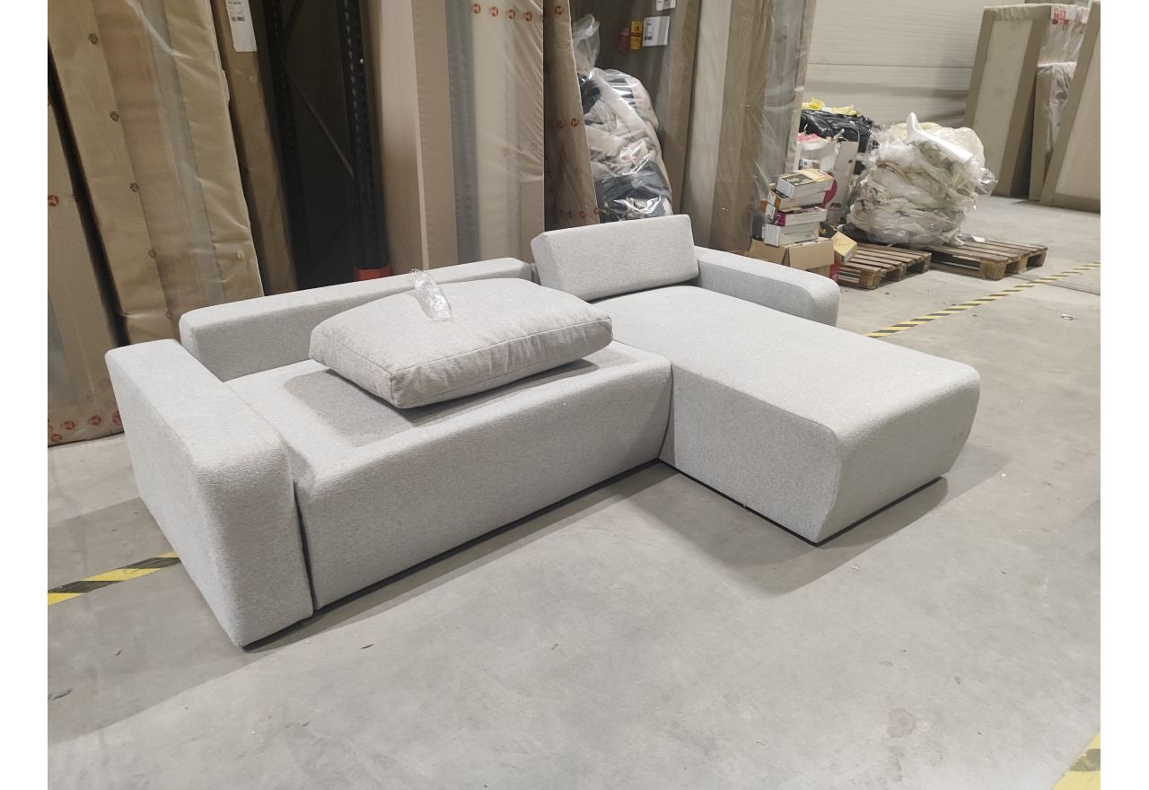 Narożnik ARGOS L - Matana 01 - jasny szary - OUTLETU