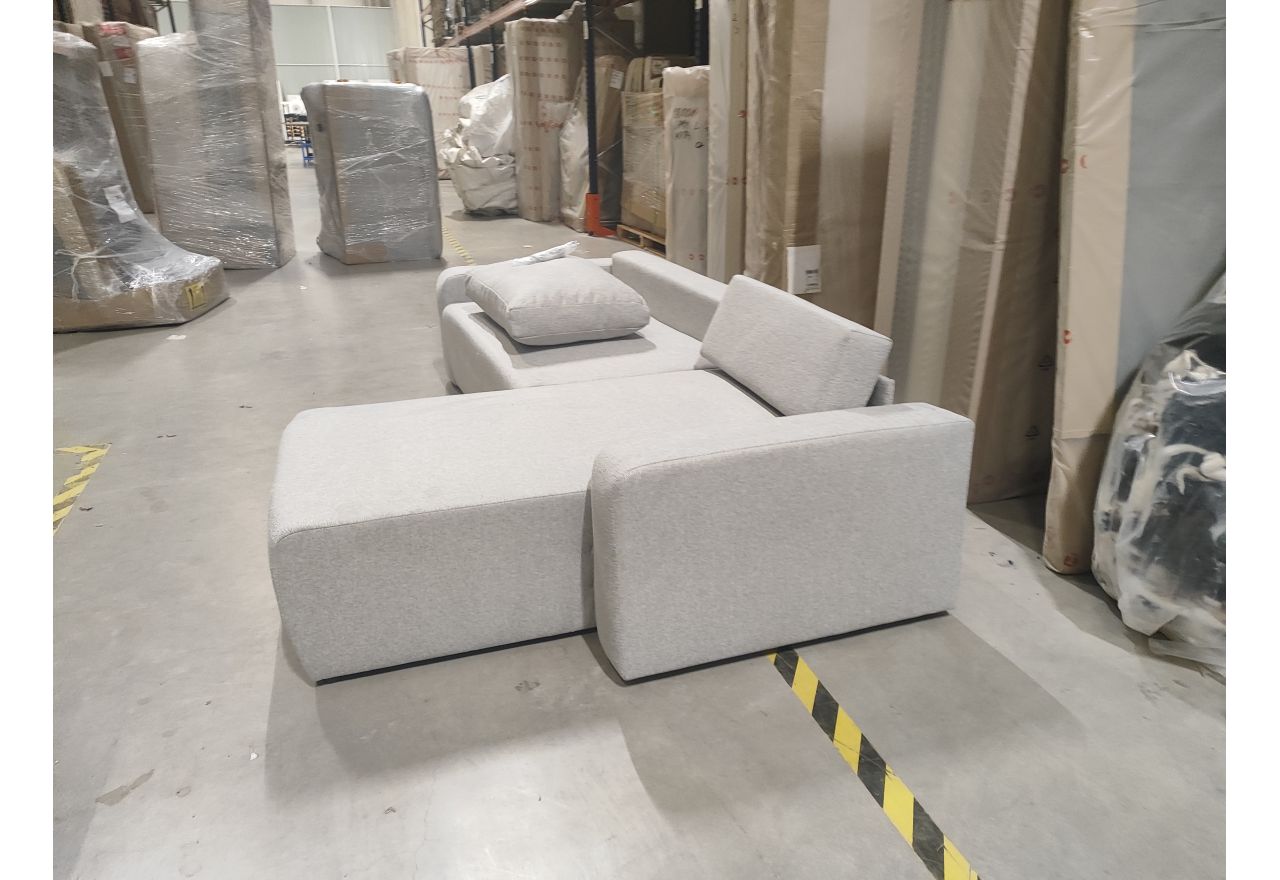 Narożnik ARGOS L - Matana 01 - jasny szary - OUTLETU