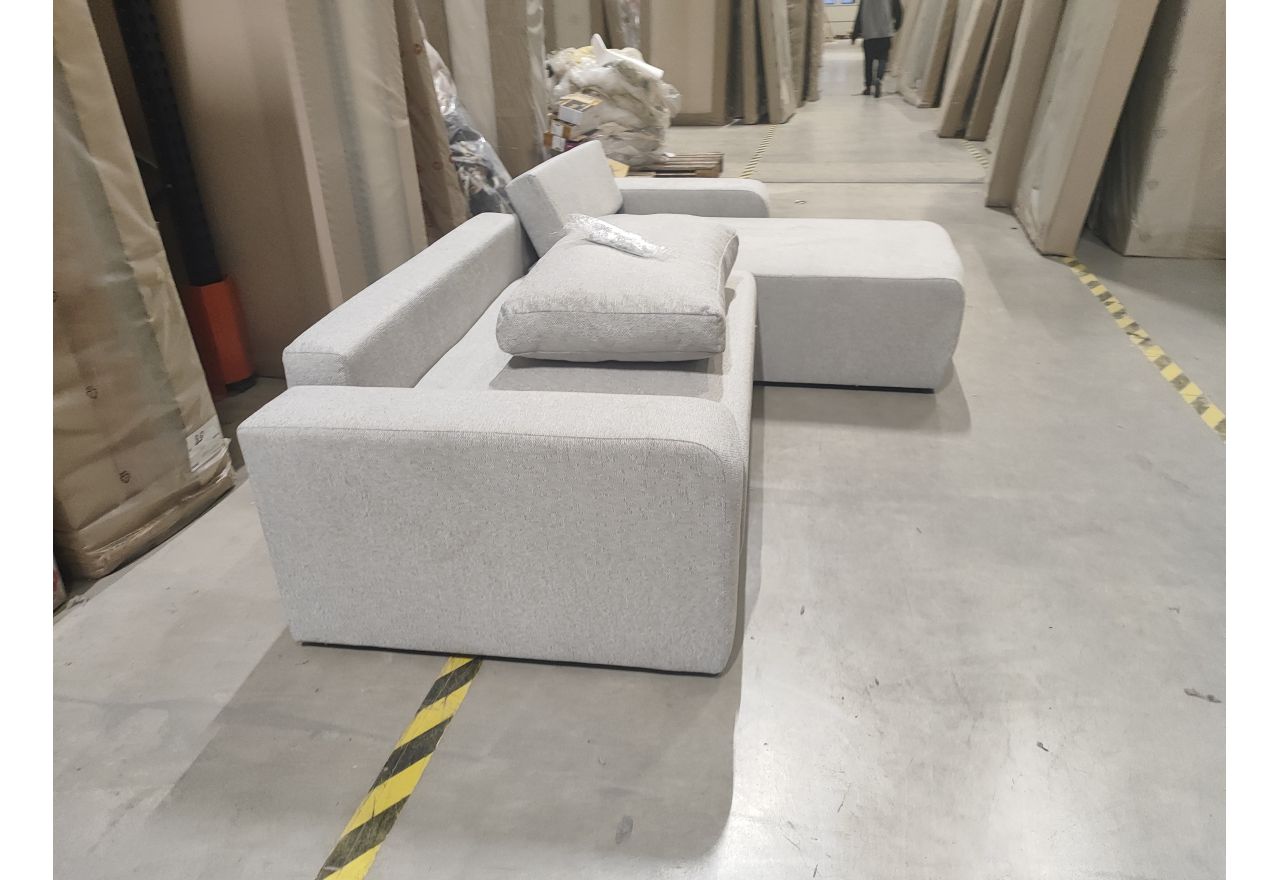 Narożnik ARGOS L - Matana 01 - jasny szary - OUTLETU