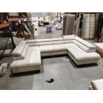 Narożnik PETER U - Paros 01 - beżowy - OUTLETU