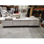 Narożnik PETER U - Paros 01 - beżowy - OUTLETU