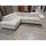 Narożnik PETER L - Paros 01 - beżowy - OUTLETU