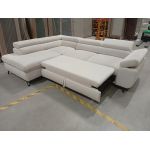 Narożnik PETER L - Paros 01 - beżowy - OUTLETU