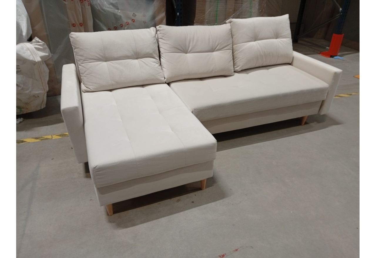 Narożnik COLIN L - Paros 01 - beżowy - OUTLETU