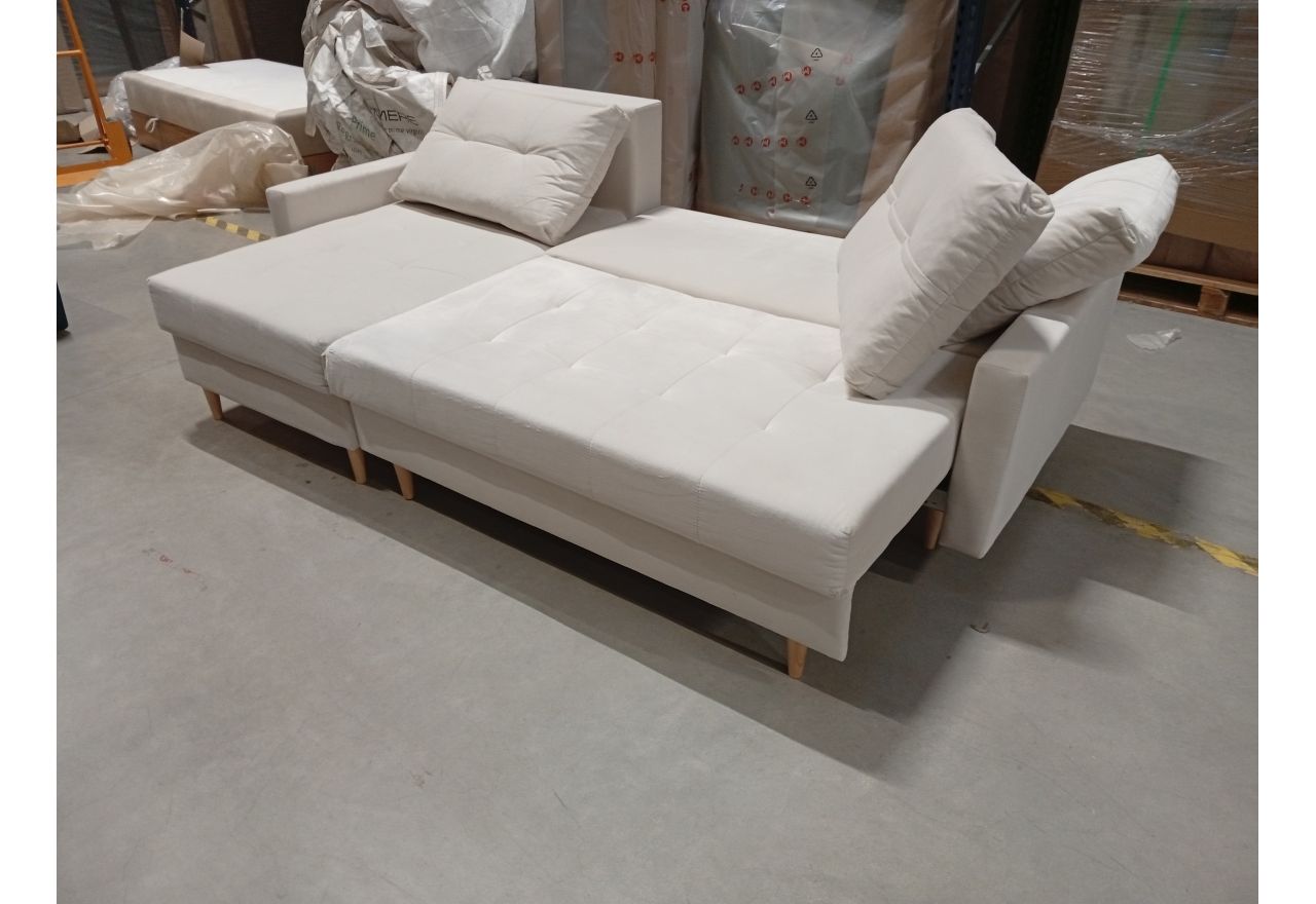 Narożnik COLIN L - Paros 01 - beżowy - OUTLETU