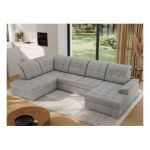 Narożnik MADRITO U - Monolith 84 - jasny szary - OUTETLU