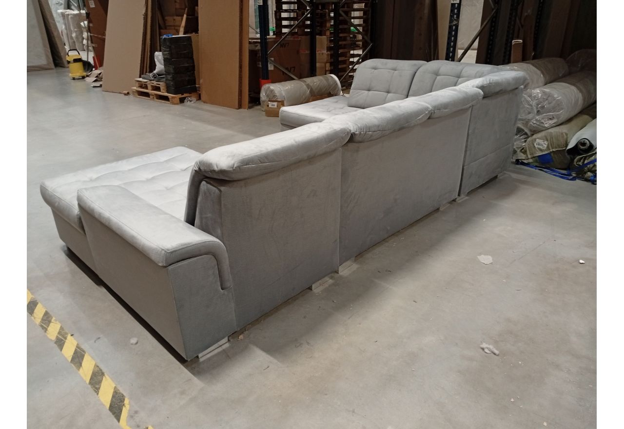 Narożnik MADRITO U - Monolith 84 - jasny szary - OUTETLU