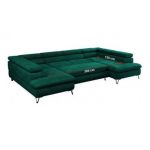 Narożnik PETER U - Monolith 37 - zielony - OUTLETU